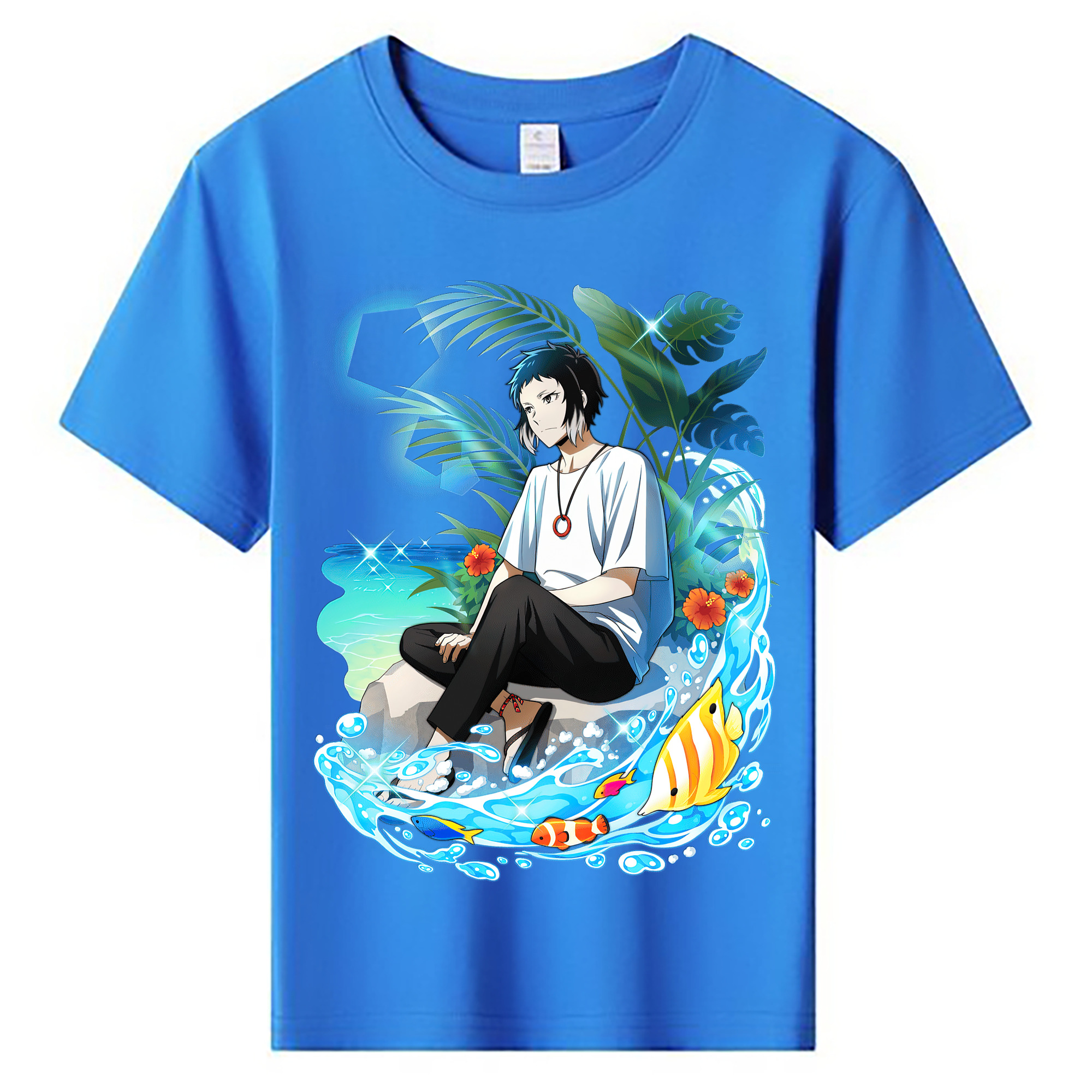 （画像用） 文豪ストレイドッグス Bungo Stray Dogs 綿100％キッズTシャツ（フロントプリント）